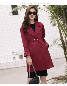 欧美风衣过膝图片大全,时尚与实用的完美结合