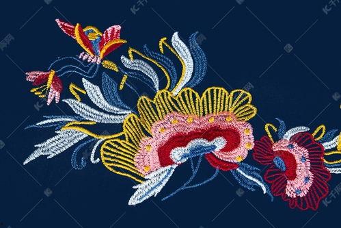 欧美刺绣图案素材图片,图案素材中的经典与时尚交融